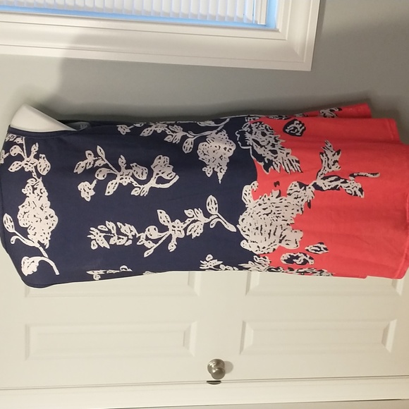 Cotton floral midi dress_XL - Picture 2 of 4